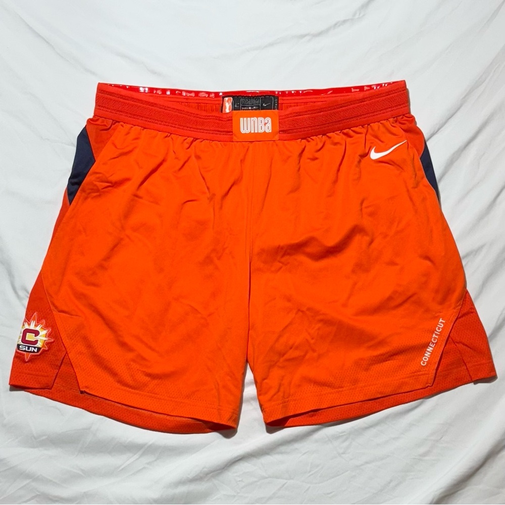 Authentic WNBA Connecticut Sun Nike Aeroswift Game Shorts XXL/42 Length +1